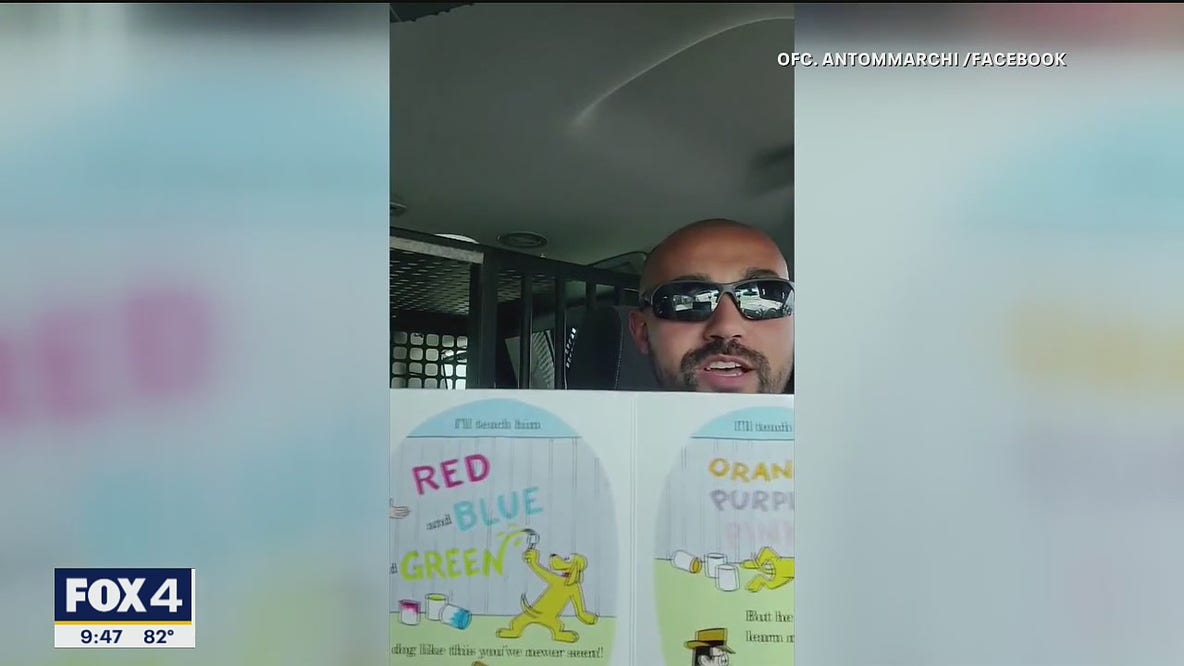 Prosper ISD officer's storybook rap video getting lots of attention